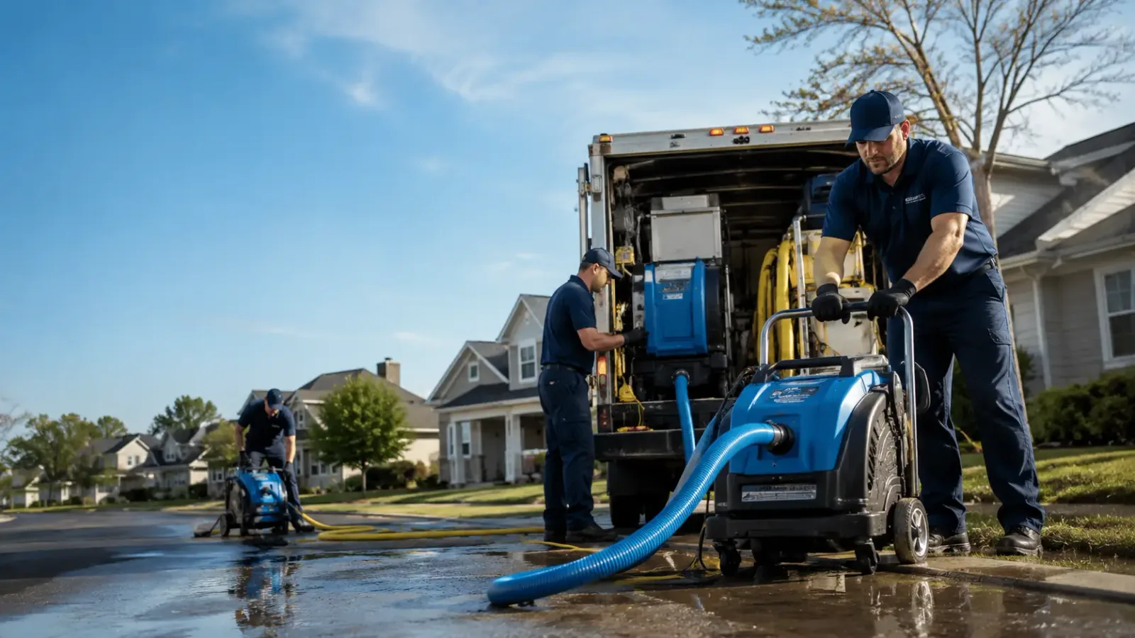 Flood Damage Cleanup in Los Indios, TX